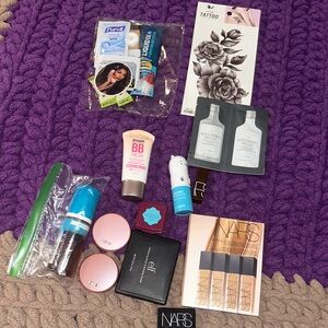 Makeup & Skin Care Lot with NARS, e.l.f., Tarte
